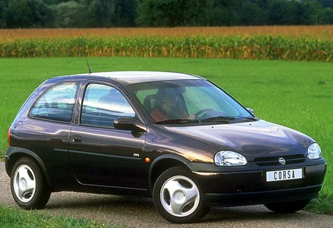 Opel Corsa 1993 front view