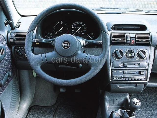 Opel Corsa 1.5 D Swing 1993 front view
