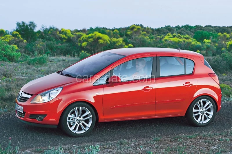 Opel Corsa 1.0-12V Selection 2009 front view