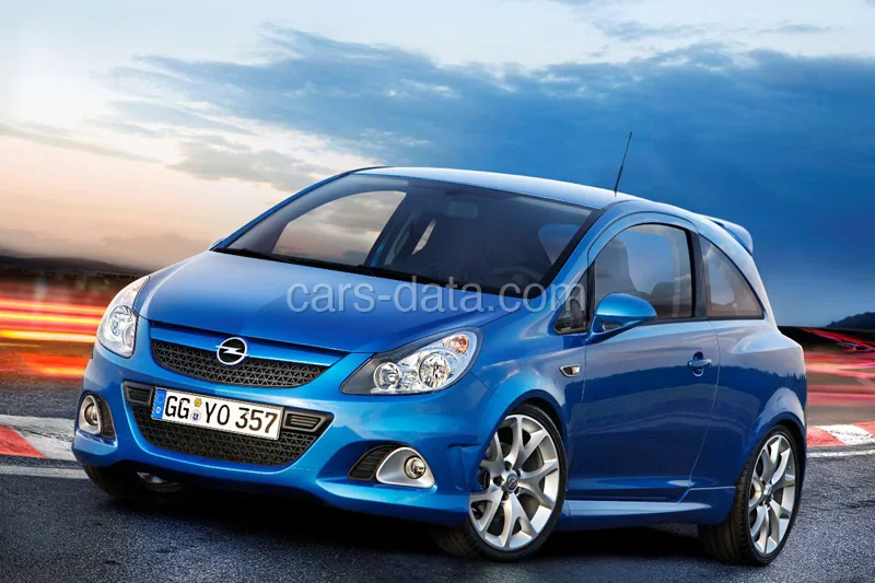 Opel Corsa OPC 2010 front view