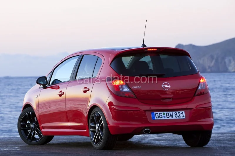 Opel Corsa 1.0-12V Selection 2010 front view