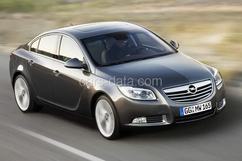 Opel Insignia 1.8 Cosmo 2008 front view