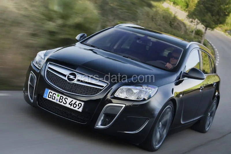 Opel Insignia Sports Tourer 2.8 V6 Turbo 4x4 OPC 2011 kombi front view