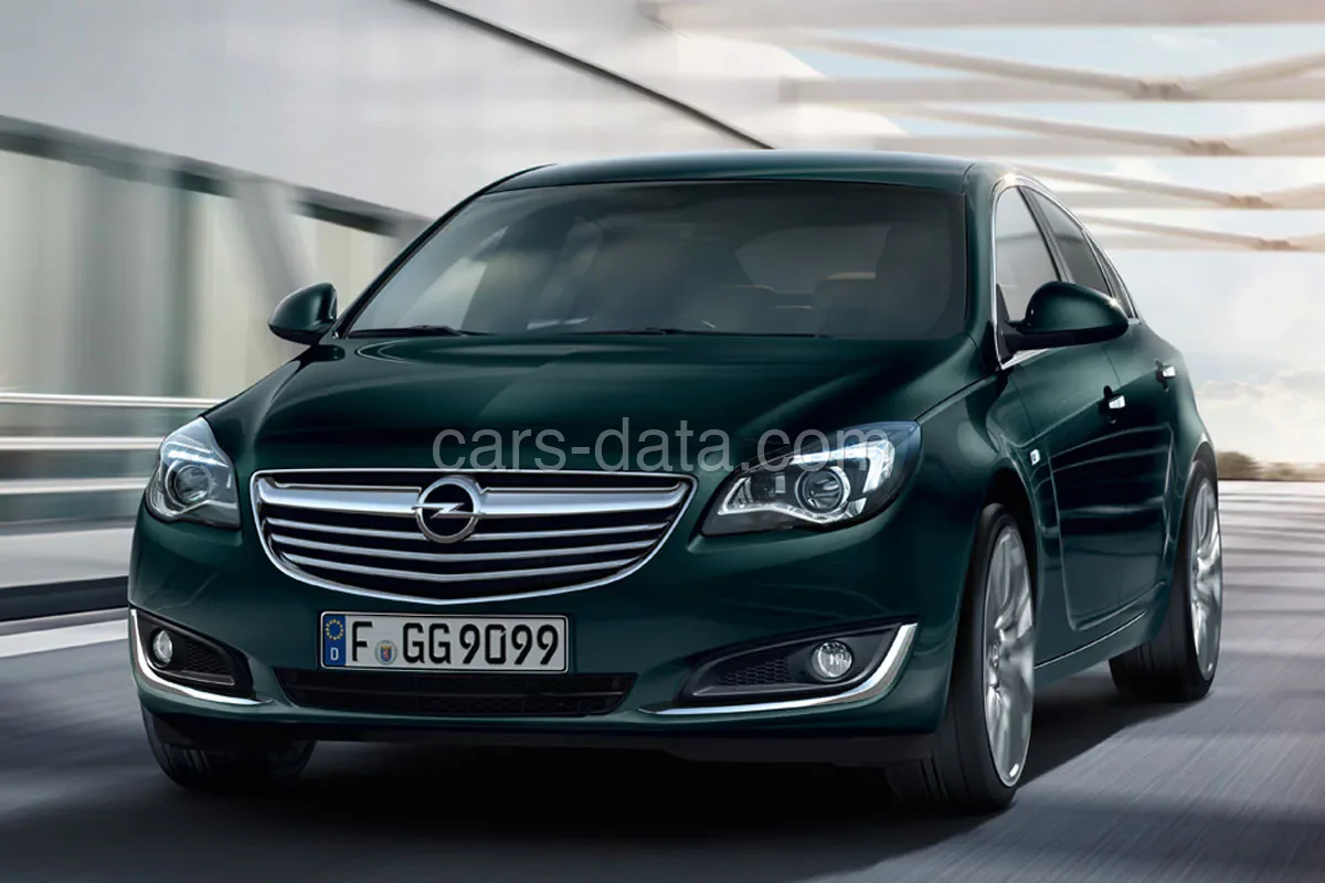 Opel Insignia 2.0 CDTI 130hp Cosmo 2013 front view
