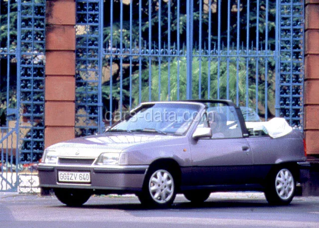 Opel Kadett Cabrio 2.0i Edition 1991 front view