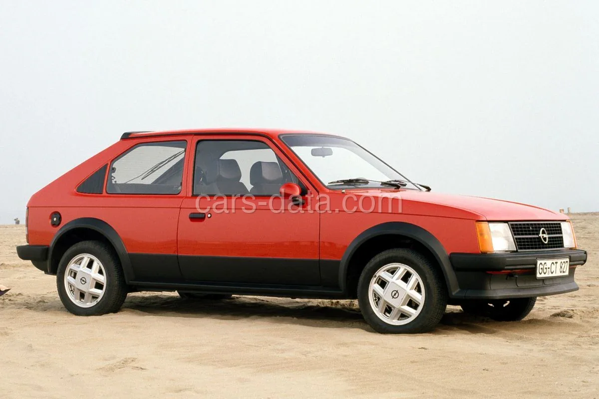 Opel Kadett 1.8 E GT/E 1983 front view