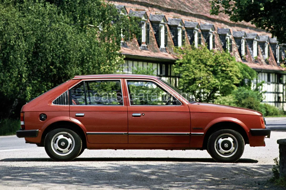 Opel Kadett 1.2 N 1979 front view