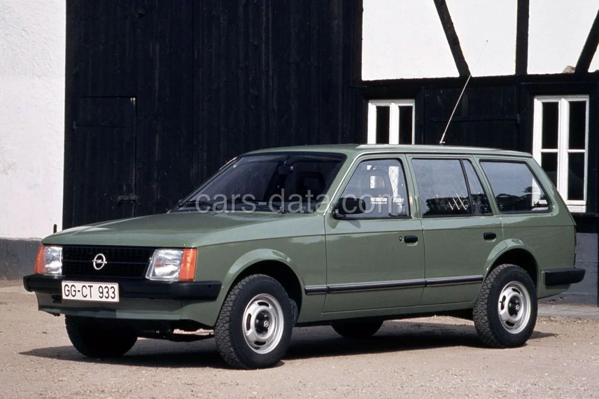 Opel Kadett Combi 1.6 S Special 1981 front view