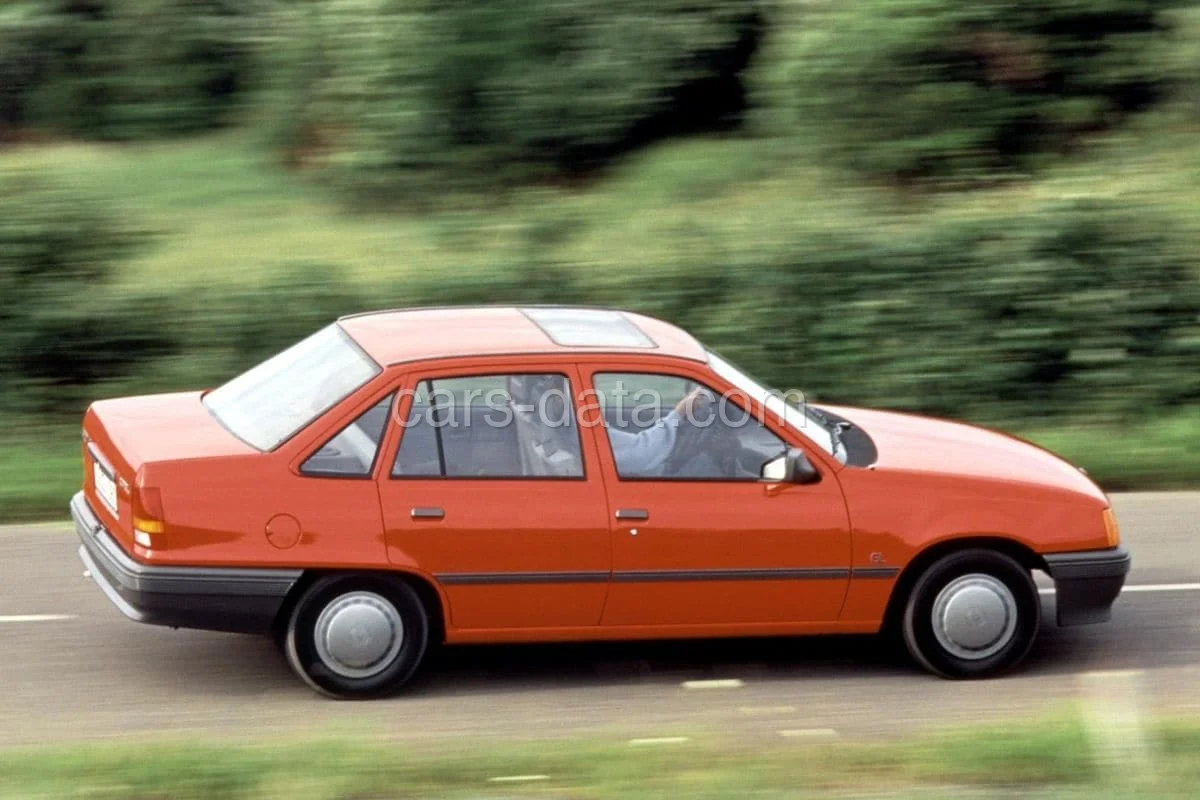 Opel Kadett 1.3i LS 1987 front view