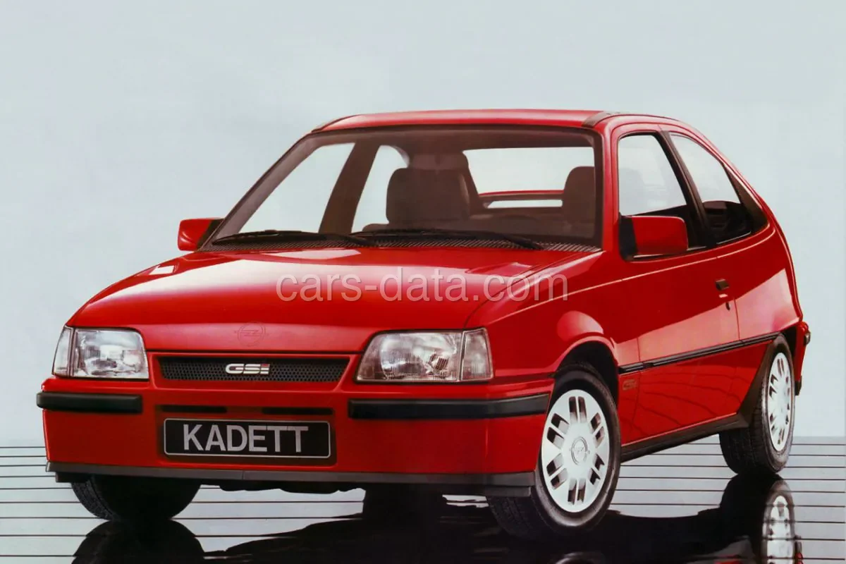 Opel Kadett 2.0 GSi 1986 front view