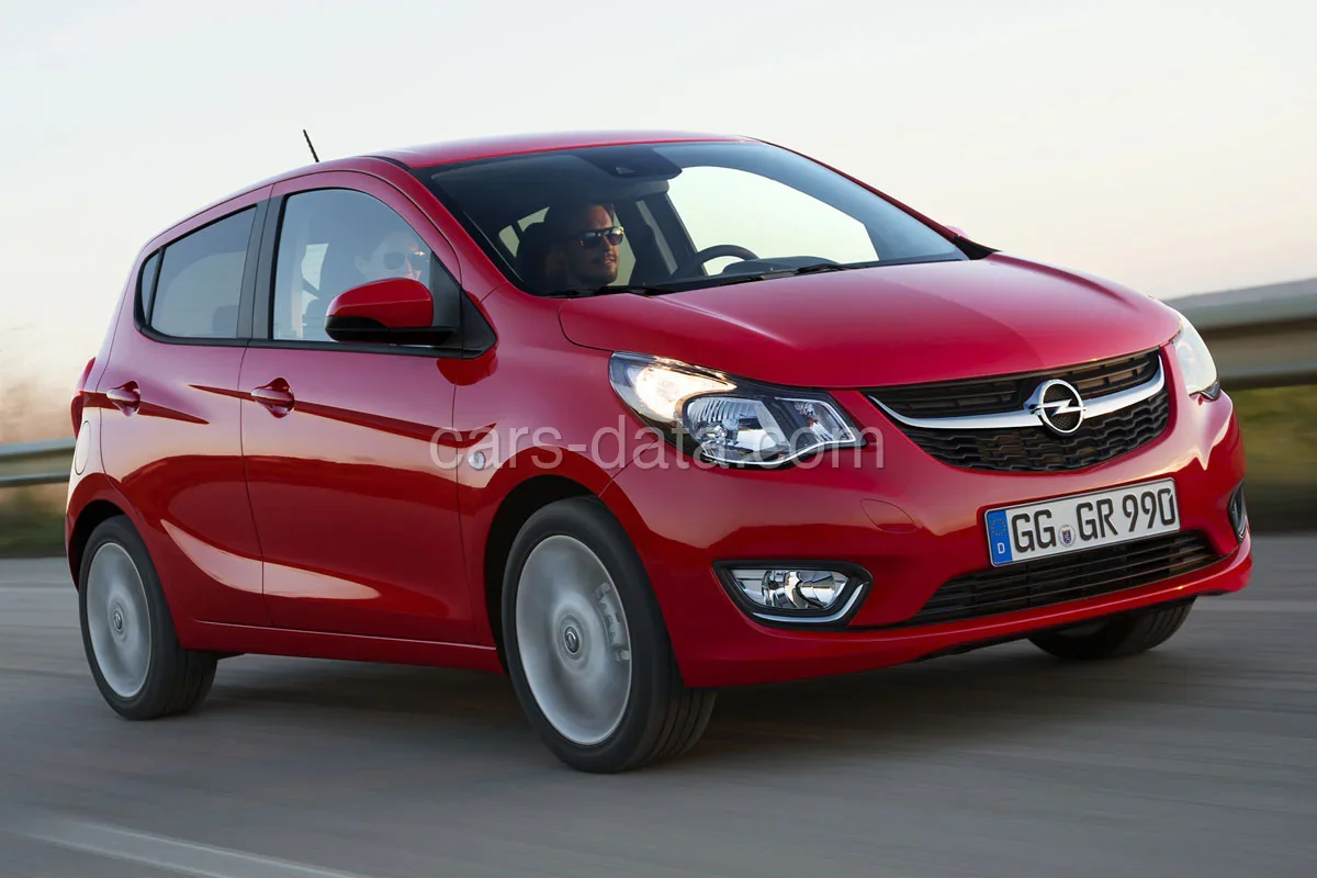 Opel Karl 1.0 Edition 2015 front view
