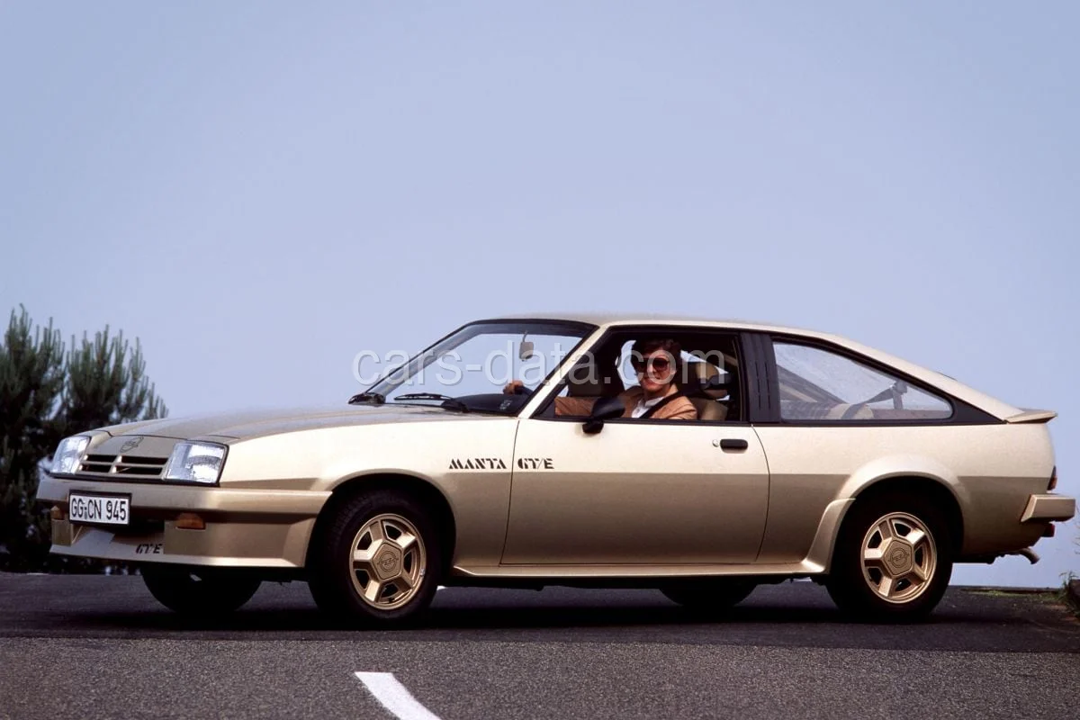 Opel Manta CC 2.0 E Berlinetta 1982 front view