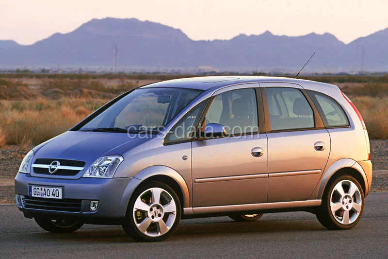 Opel Meriva 2003 — Εξωτερικό 1