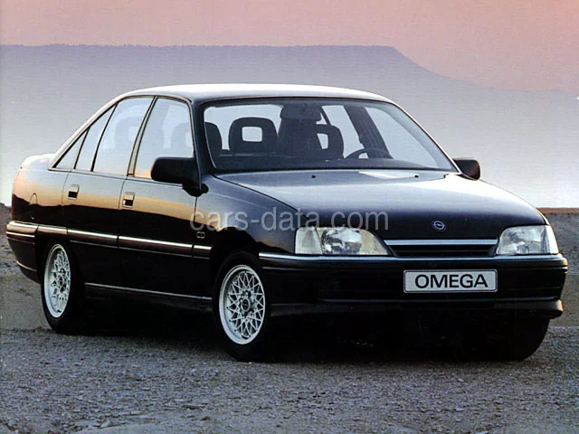 Opel Omega 2.3 D 1989 front view