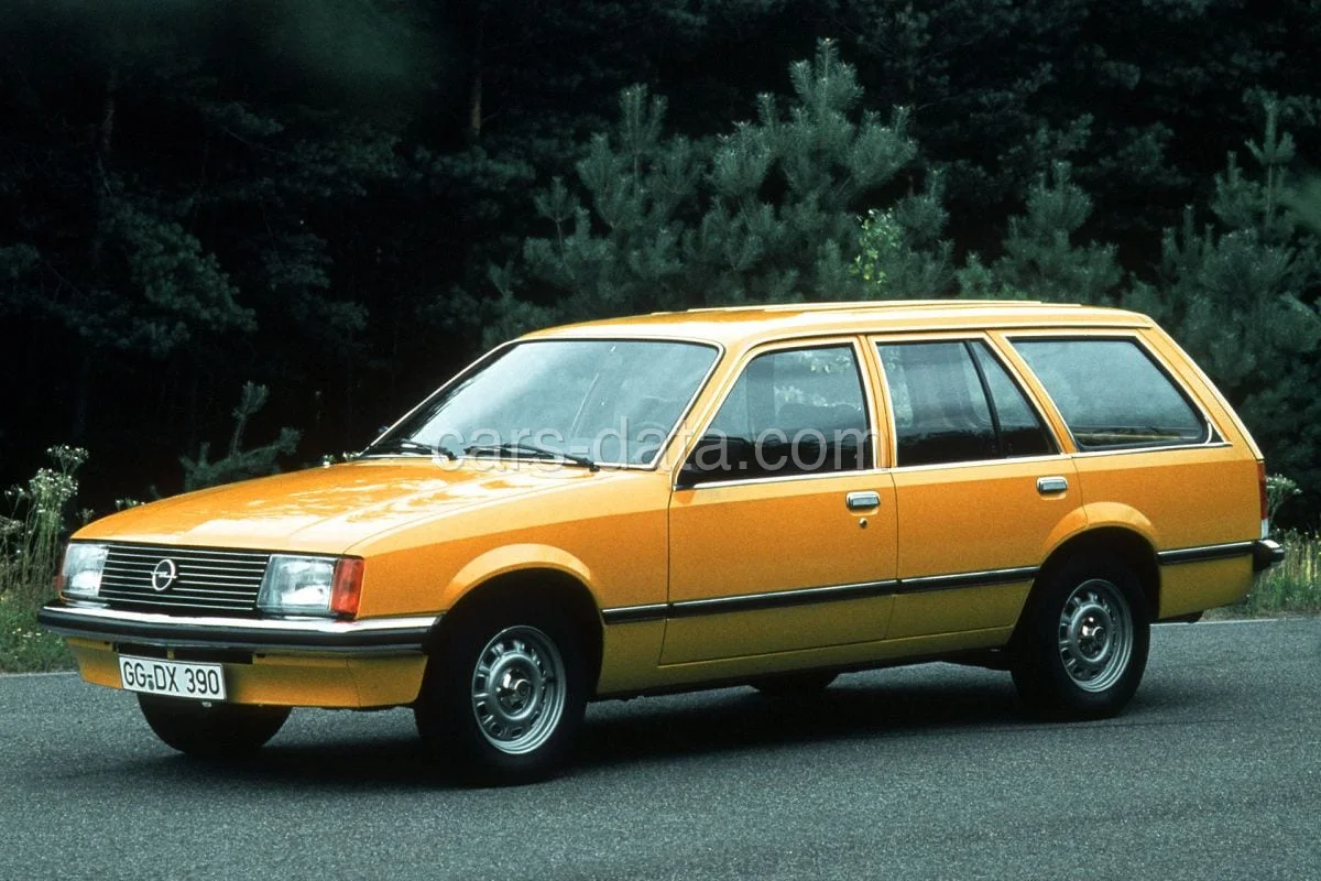 Opel Rekord Caravan 2.0 E De Luxe 1977 front view