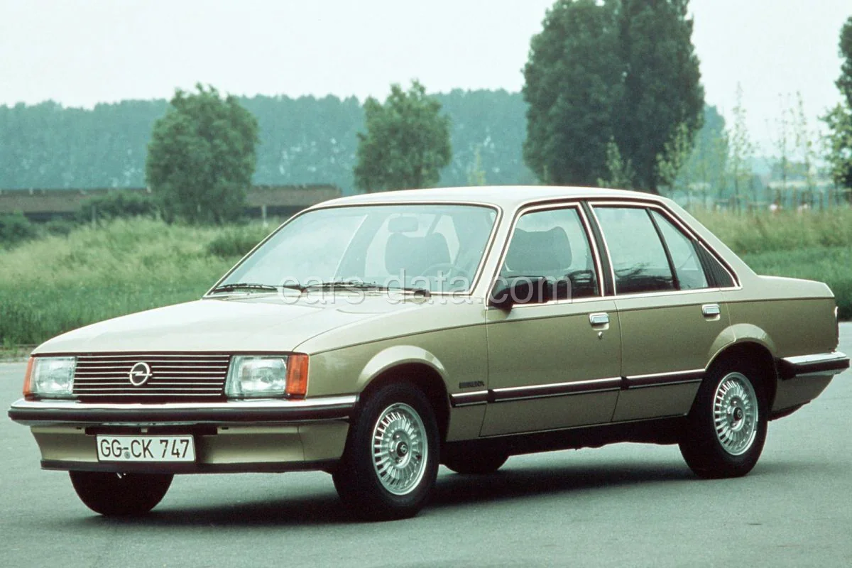Opel Rekord 2.0 E De Luxe 1977 front view