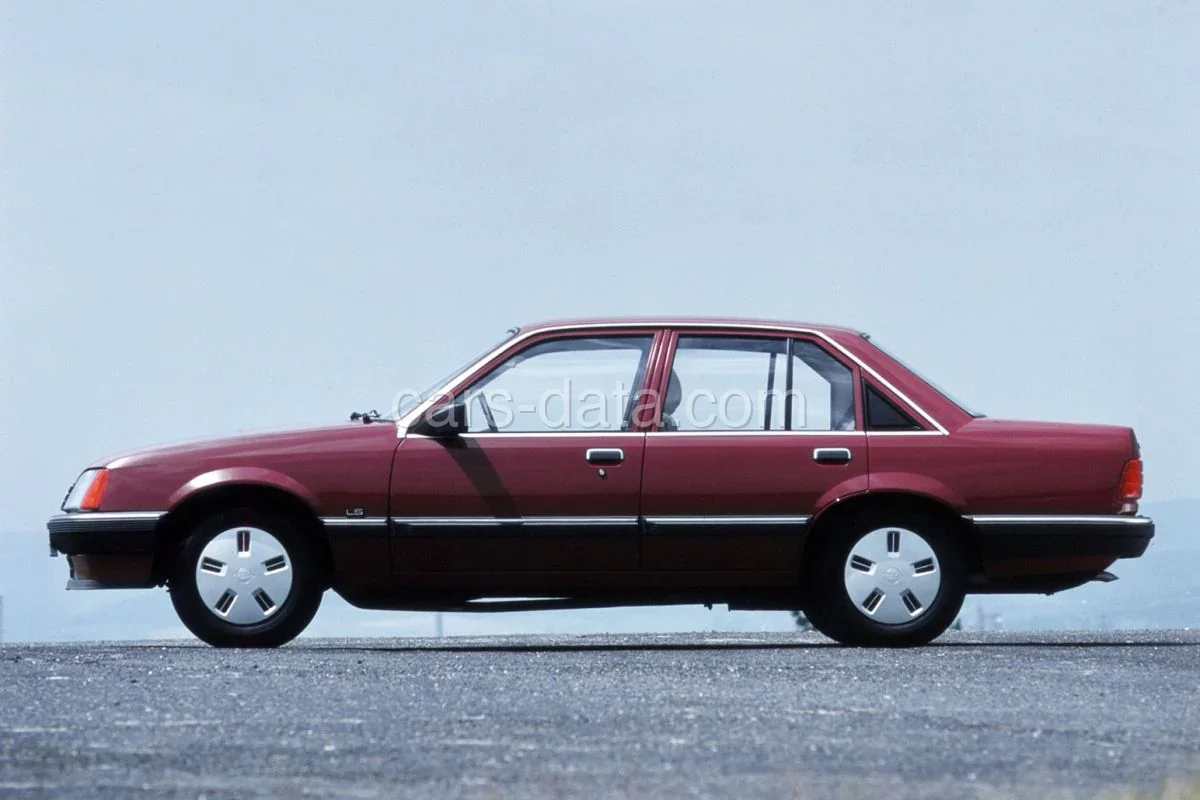 Opel Rekord 2.0 S 1982 front view