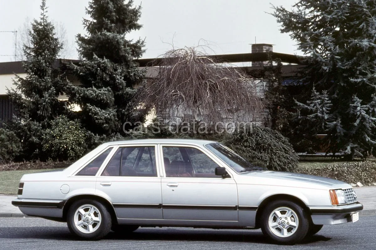 Opel Senator 2.8 S S 1978 front view