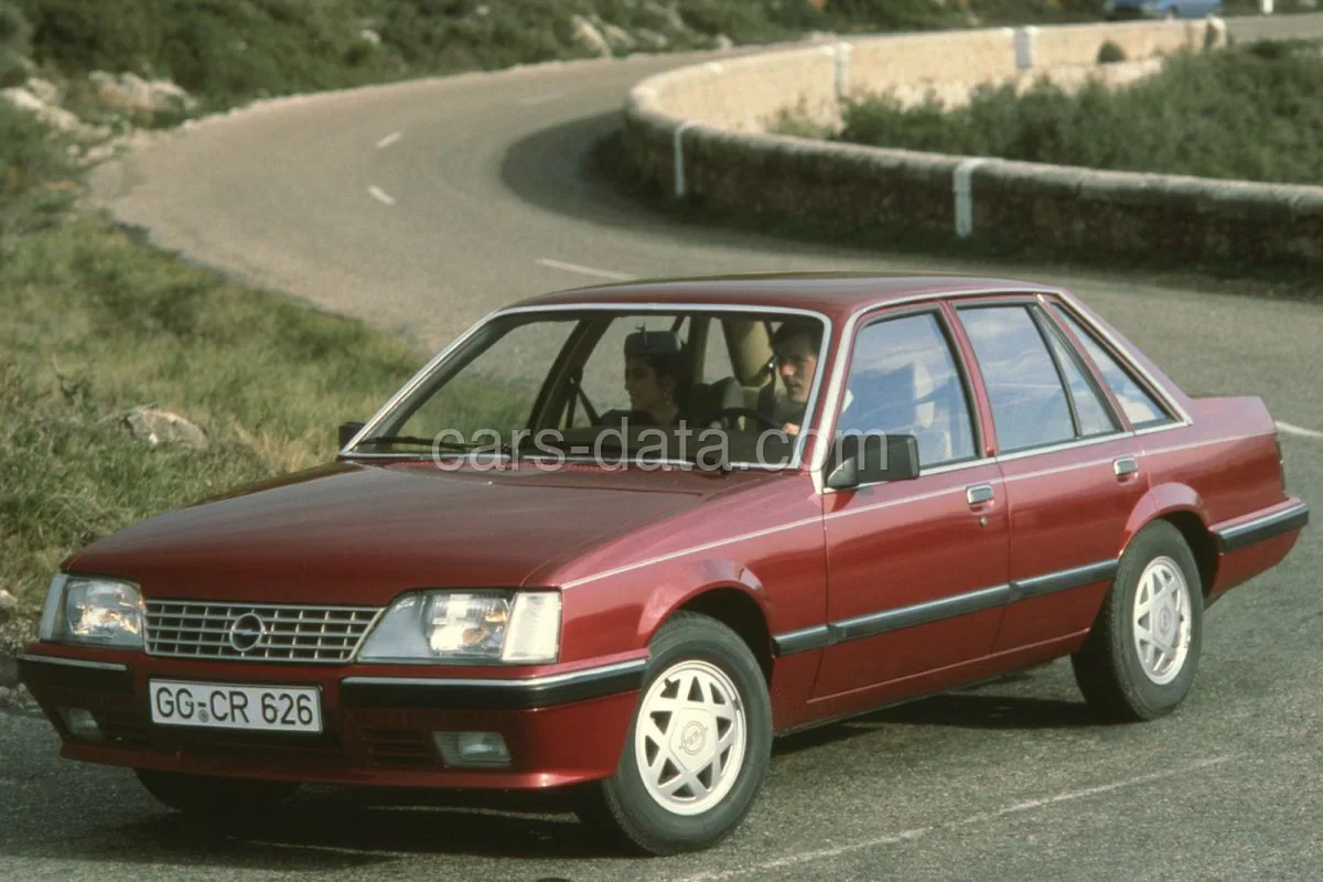 Opel Senator 2.3 TD Touring 1984 front view