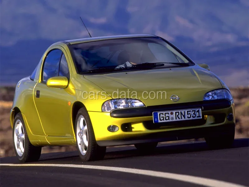 Opel Tigra 1.6i-16V 1999 front view