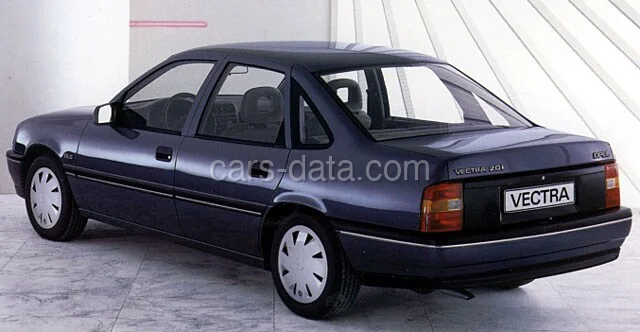 Opel Vectra 2000 1989 front view