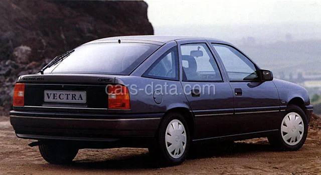 Opel Vectra 2.0i CD 1988 front view