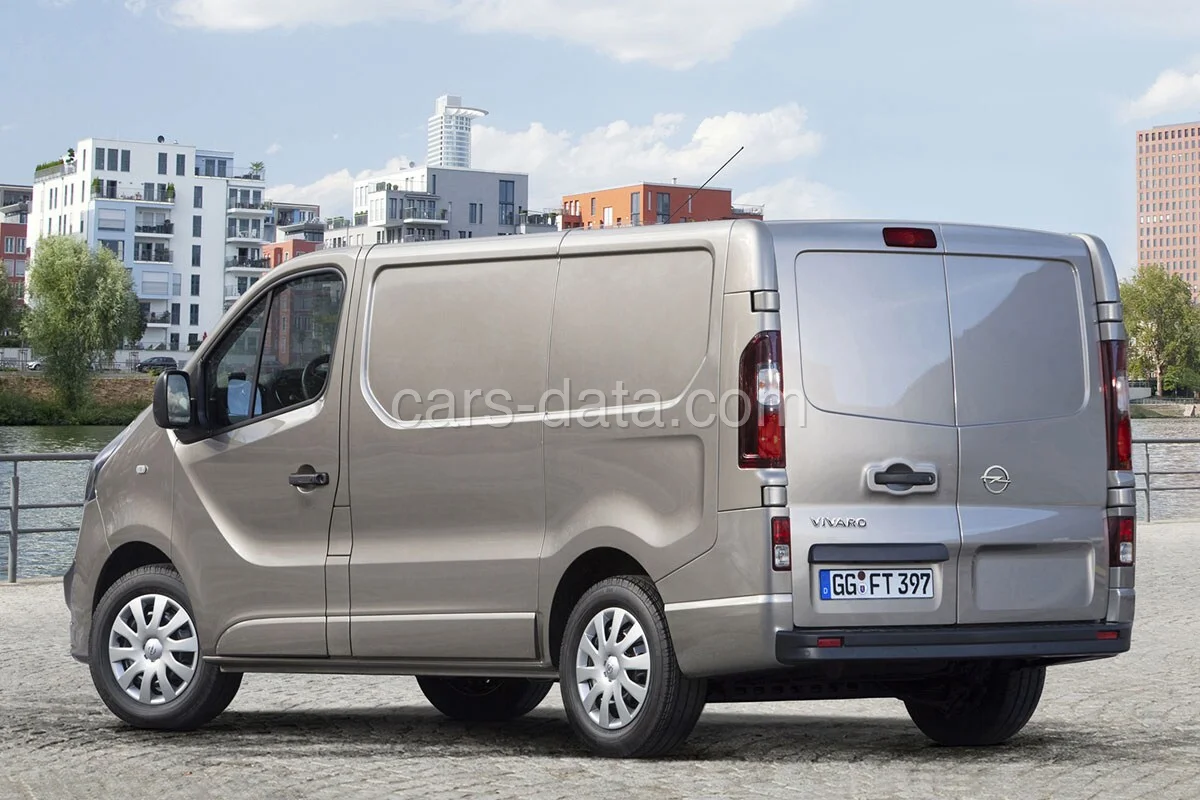 Opel Vivaro L2H1 2900 1.6 CDTI 90 Edition 2014 front view