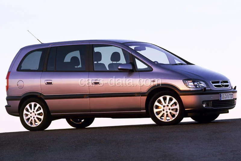 Opel Zafira 2.2 DTi-16V Maxx 2004 front view
