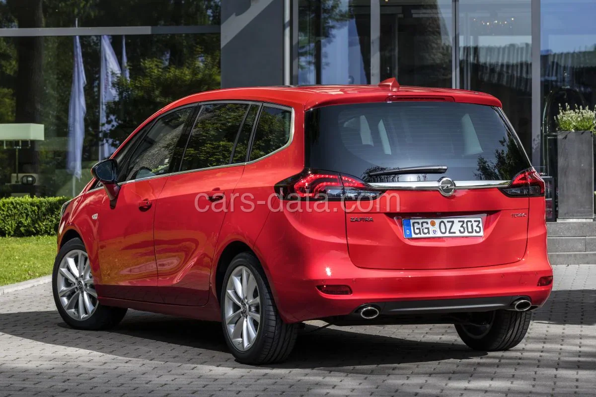 Opel Zafira 2.0 CDTI 170hp Edition 2016 front view