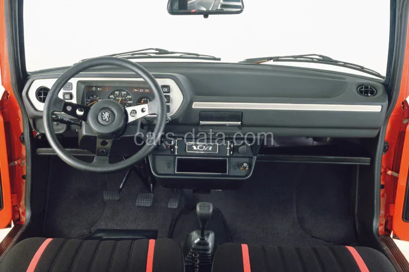 Peugeot 104 Z 1983 front view
