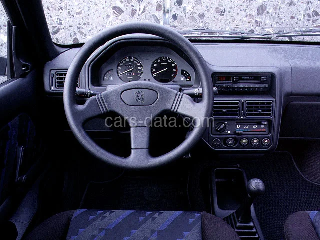 Peugeot 106 XSi 1991 front view