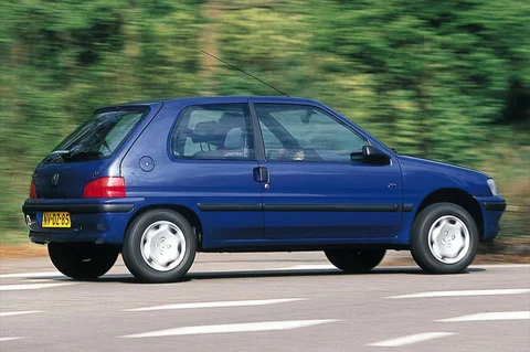 Peugeot 106 1996 front view