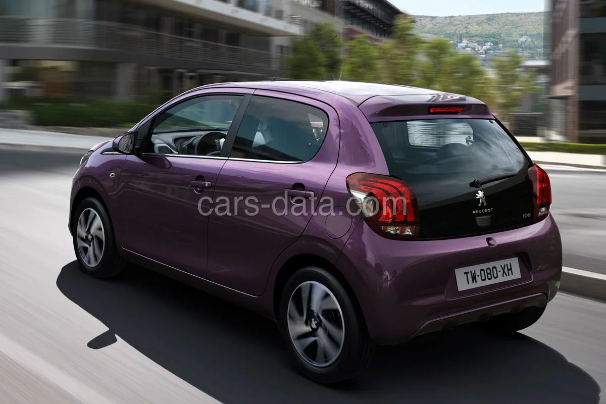 Peugeot 108 Active 1.2 PureTech 2015 front view