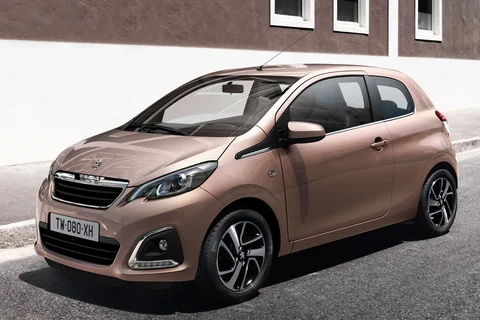 Peugeot 108 Envy 1.0 e-VTi 2015 view 3