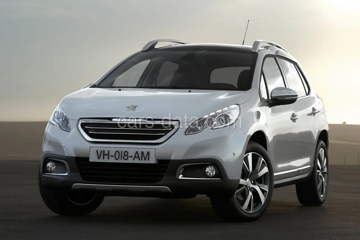 Peugeot 2008 Active 1.6 e-HDi 92hp 2013 front view