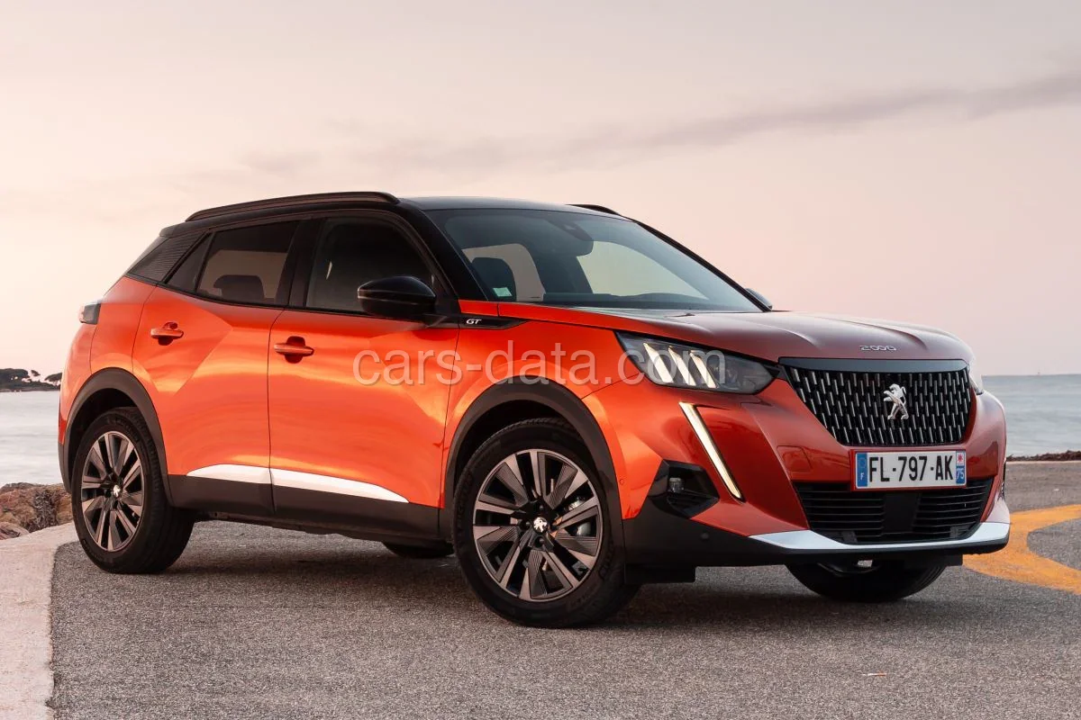 Peugeot 2008 Active Pack 1.2 PureTech 100 2020 front view
