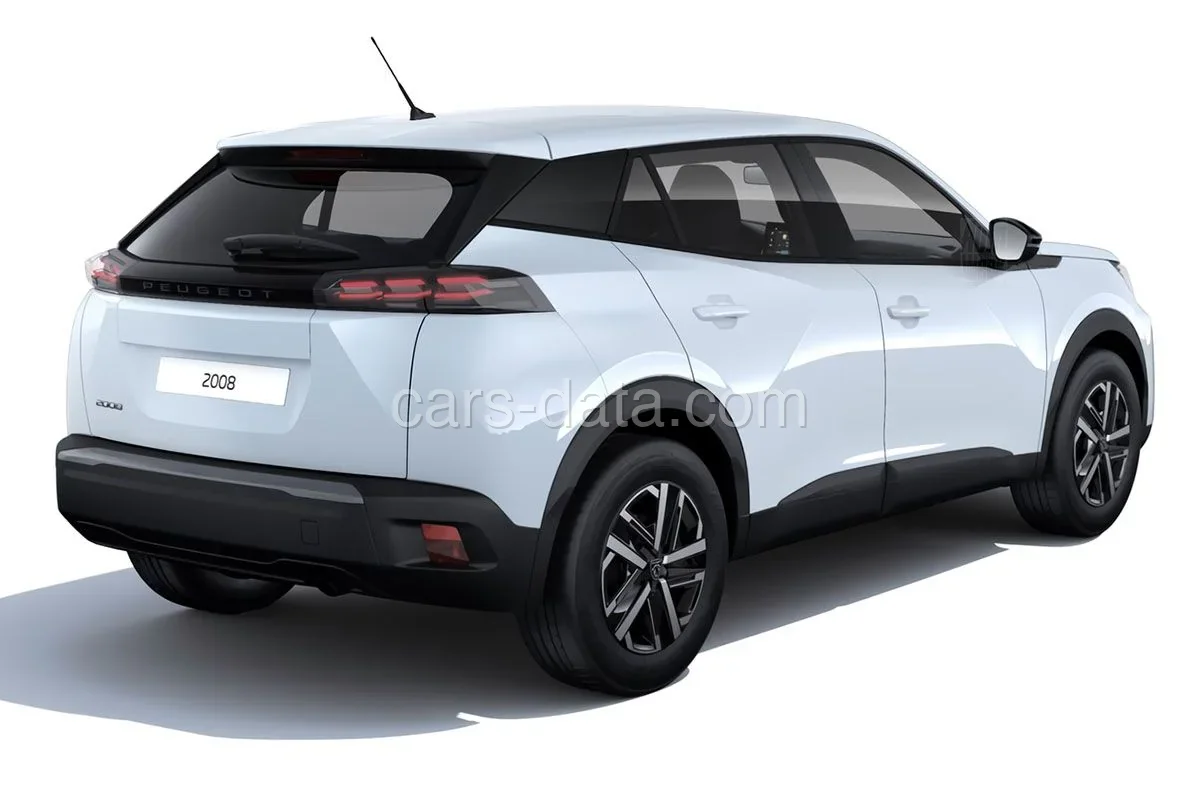 Peugeot 2008 Envy 1.2 Hybrid 110 2026 دفع رباعي منظر أمامي