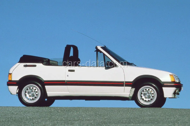Peugeot 205 CT 1.4 1986 front view