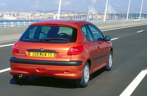 Peugeot 206 XT 1.9 D 1998 view 11