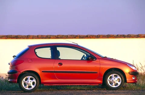 Peugeot 206 XT 1.9 D 1998 view 3
