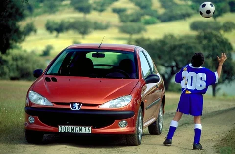 Peugeot 206 XT 1.9 D 1998 view 4