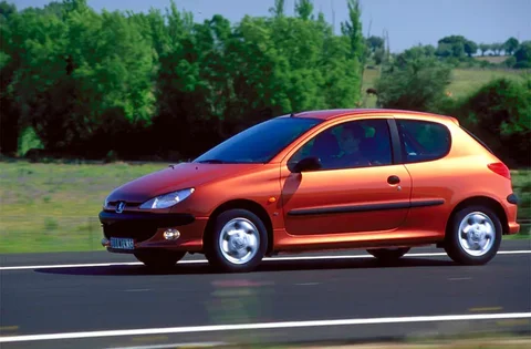 Peugeot 206 XT 1.9 D 1998 view 5