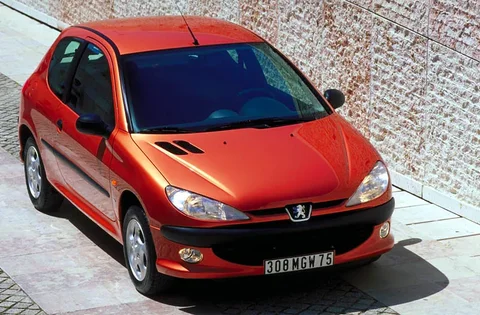 Peugeot 206 XT 1.9 D 1998 view 7
