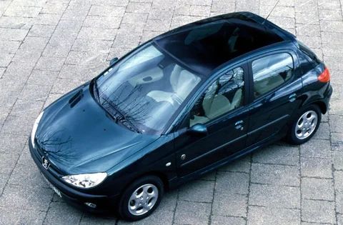 Peugeot 206 XT 2.0 HDI 2001 view 6