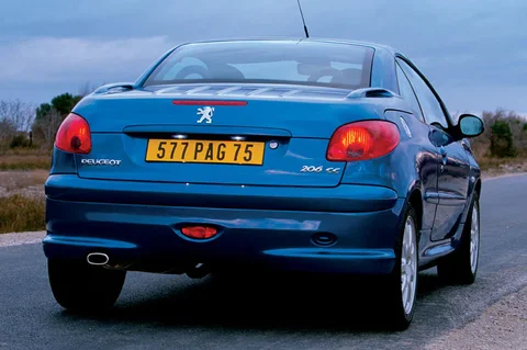Peugeot 206 CC 2.0-16V Griffe 2005 view 6