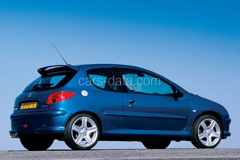 Peugeot 206 RC 2003 front view