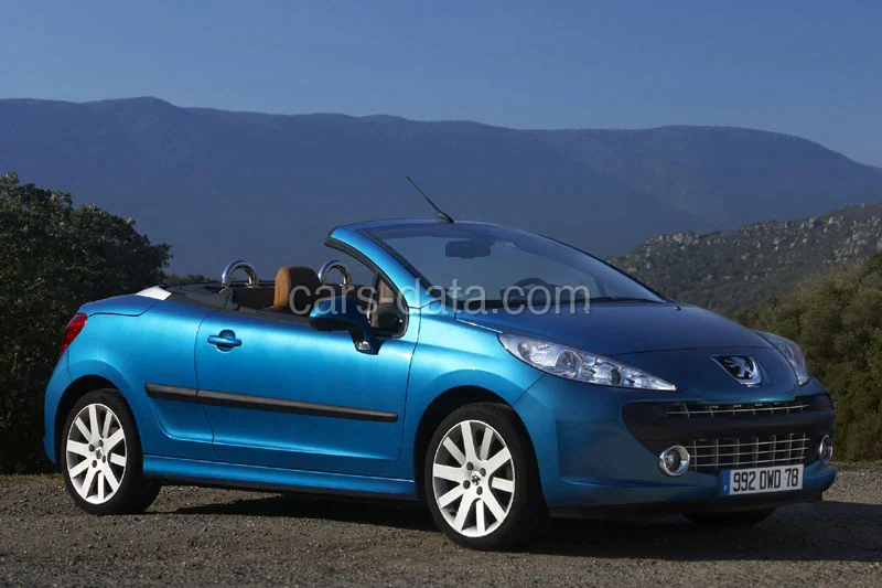 Peugeot 207 CC 1.6-16V HDiF 2007 front view