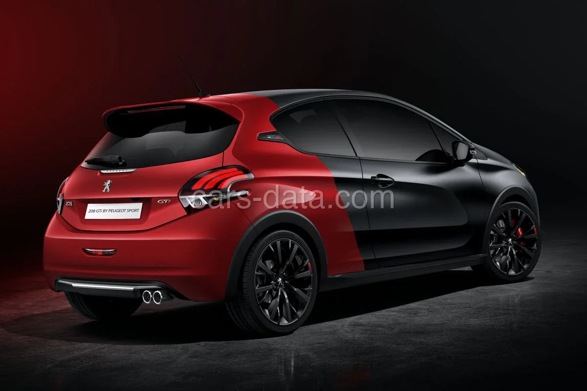 Peugeot 208 GTi 1.6 e-THP 208 2015 front view