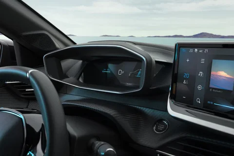 Peugeot 208 e-208 Active EV 51kWh 156 2023 view 11