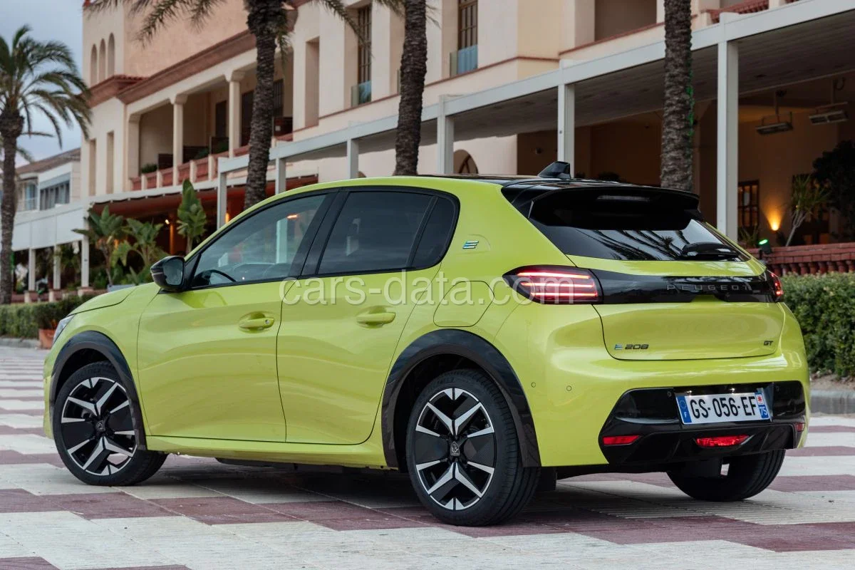 Peugeot 208 Envy Turbo 100 2026 hatchback pohľad spredu